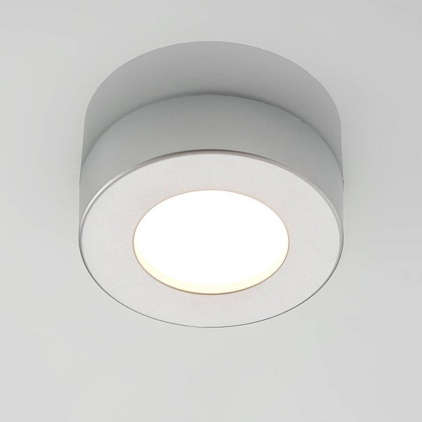 PRIOS LED Deckenleuchte Edwina (Modern) in Alu aus Aluminium (1 flammig, ) - Lampe Deckenlampe Badezimmerleuchte