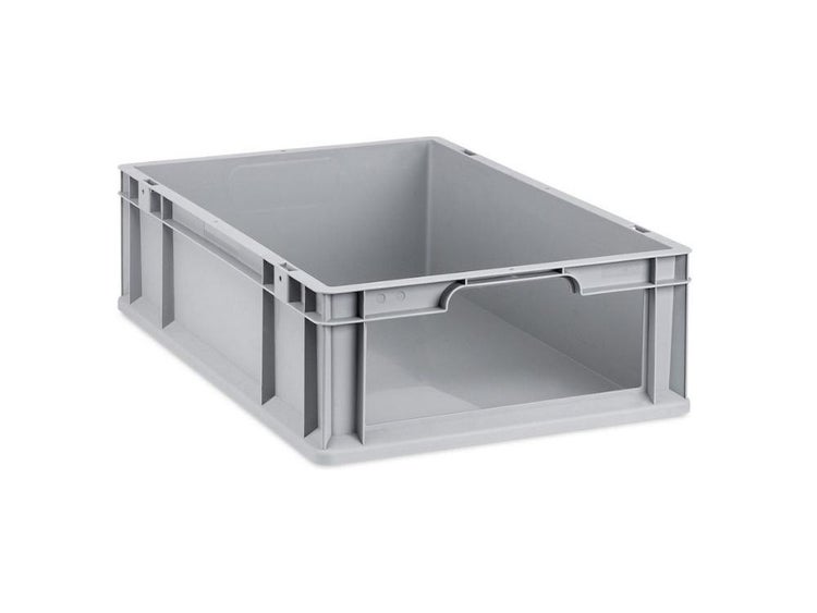 PROREGAL SuperSparSet 5x Eurobox NextGen Store HxBxT 17 x 40 x 60 cm 34 Liter Front Offen Eurobehälter Transportbox