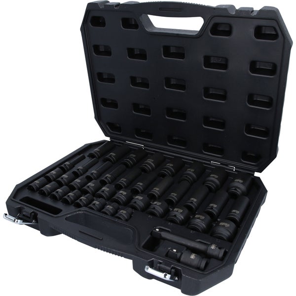 KS TOOLS 1/2 Sechskant-Kraft-Stecknuss-Satz 40tlg. - 515.0065