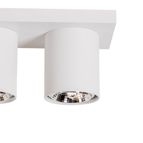 Deckenleuchte mit zylindrischen Strahlern