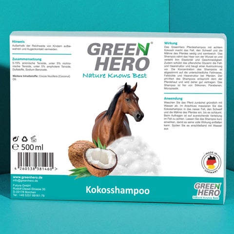GreenHero Pferdeshampoo Kokos-thumb-5
