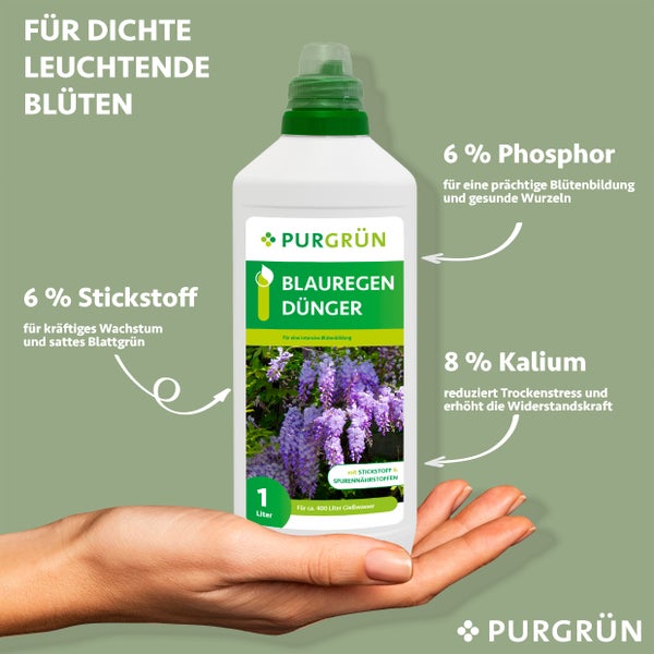 Purgrün Blauregen-Dünger 1 Liter