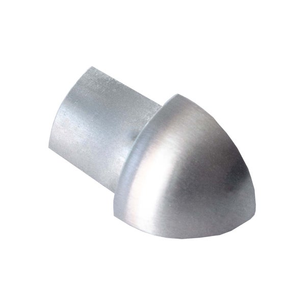 Endstopfen für Handlauf aus Metall in konischer Form.