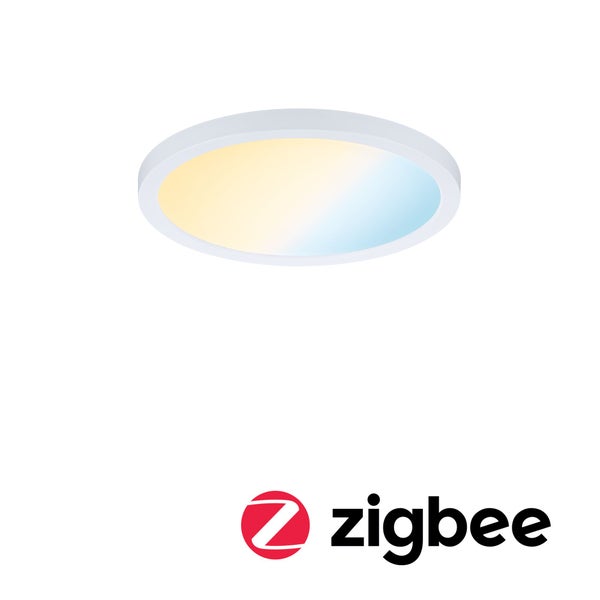 VariFit LED Einbaupanel Smart Home Zigbee 3.0 Areo IP44 rund 175mm 13W 1200lm Tunable White Weiß dimmbar