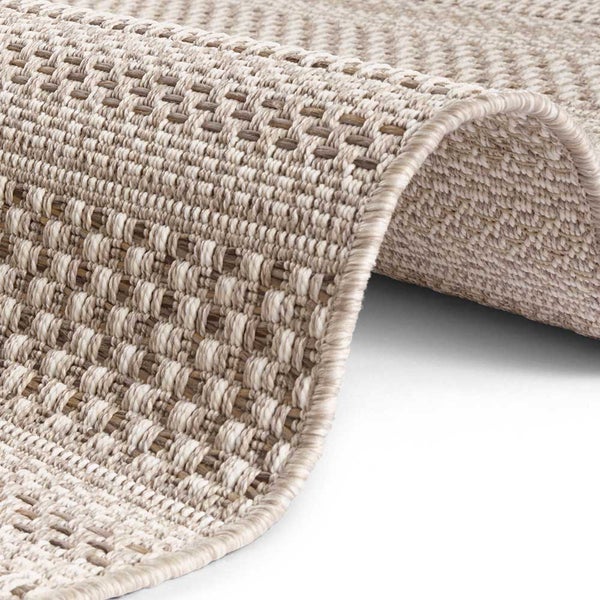 In- & Outdoor Teppich Arras Naturbraun - 160x230x0,6cm