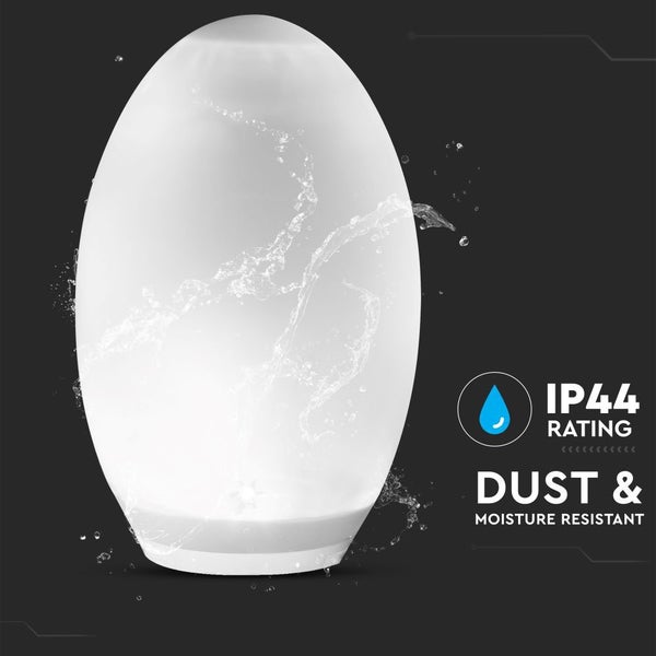 Solar-Ei-Leuchten - IP44 - 0,2W - 4 Lumen - RGB+3000K