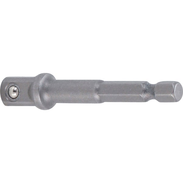 BGS Adapter für Bohrmaschinen Antrieb Außensechskant 6,3 mm (1/4) / Abtrieb Außenvierkant 10 mm (3/8) - 9685-2