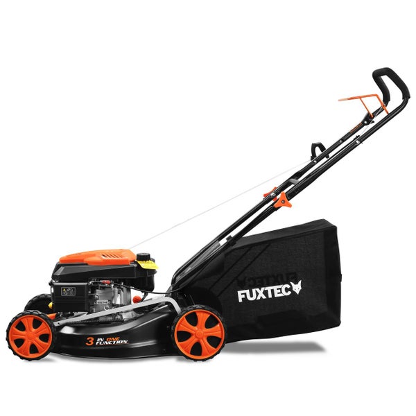 Rasentrimmer mit Fangkorb von Fuxtec