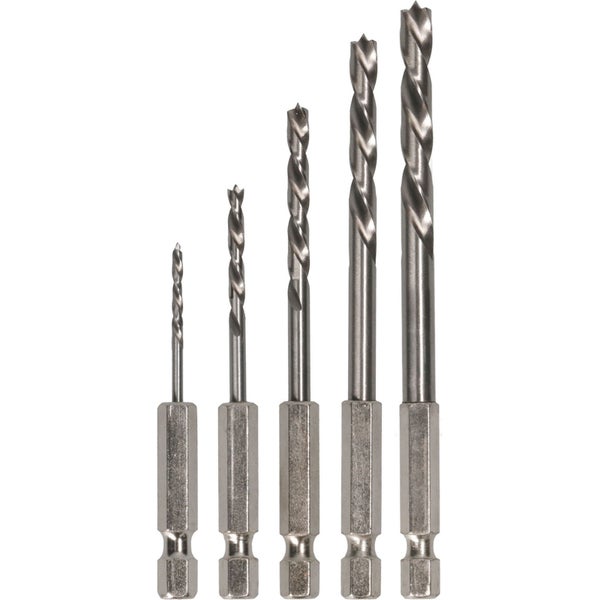 Bosch PRO Wood HSS Holzspiralbohrer-Set. 5-tlg. - 2608595525