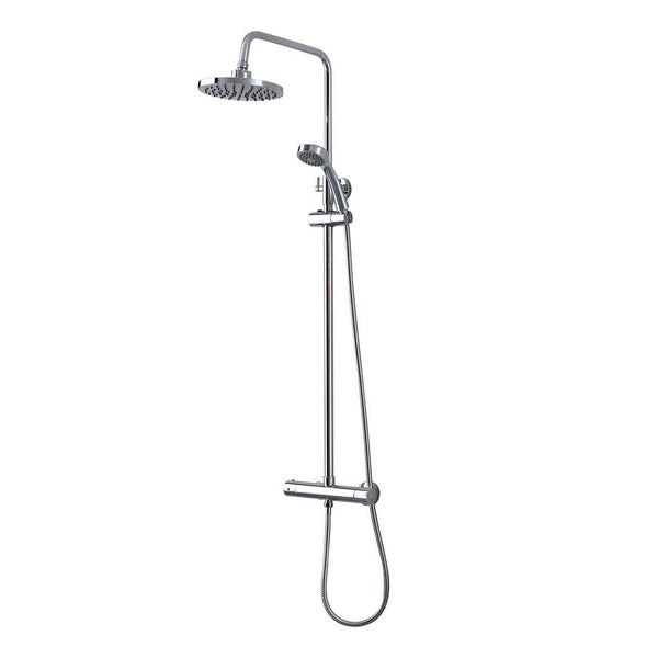Duschsäule mit Kopfbrause und Handbrause