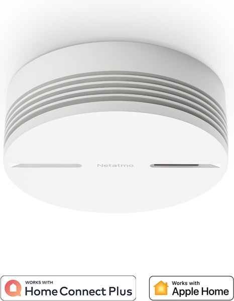 Netatmo Rauchmelder mit Home Connect Plus und Apple Home Kompatibilität