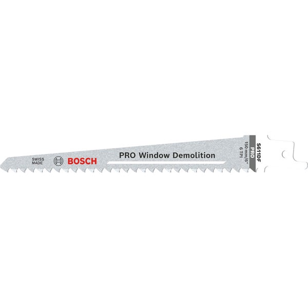 Bosch PRO Window Demolition S611DF Blatt 1,25 x 19 x 150 mm 25-tlg. - 2608657561