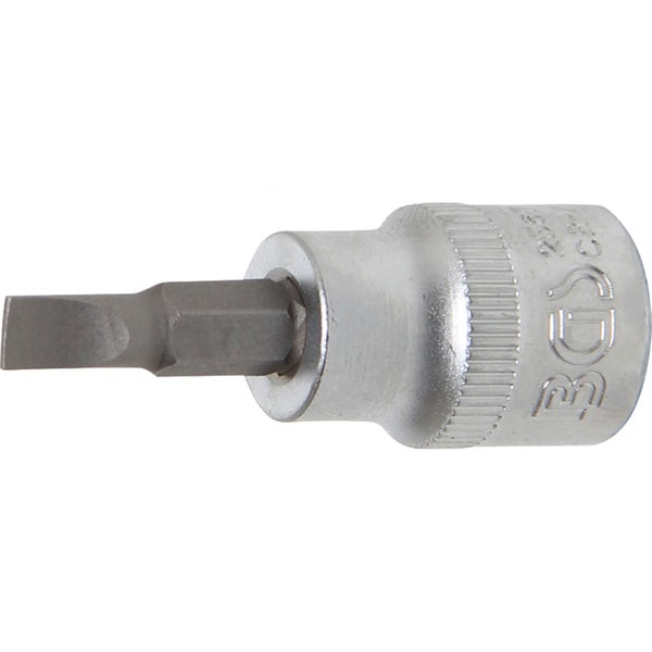 BGS Bit-Einsatz Antrieb Innenvierkant 10 mm (3/8) Schlitz 5,5 - 2567