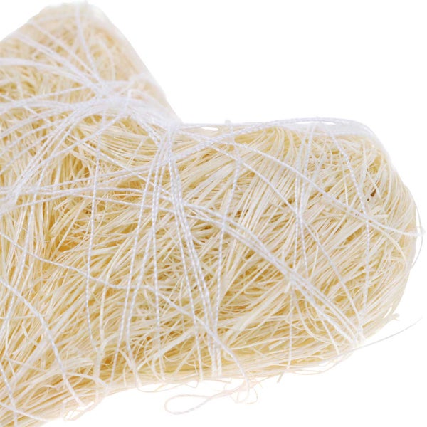 Kokosfaserherz mit Bindfaden