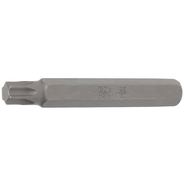 BGS Bit Länge 75 mm Antrieb Außensechskant 10 mm (3/8) T-Profil (für Torx) T50 - 4574
