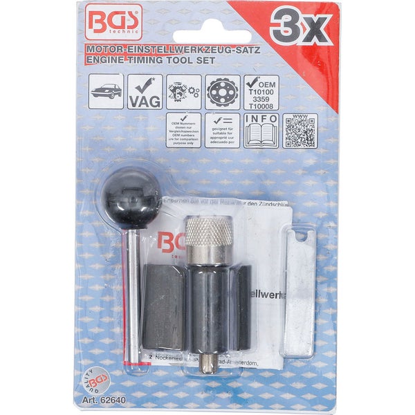 BGS Motor-Einstellwerkzeug-Satz für VAG 3tlg. - 62640
