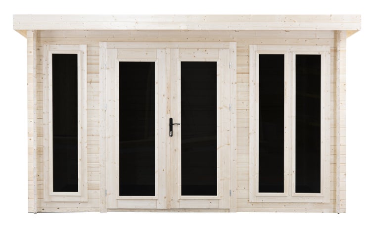 Gartenhaus, Gerätehaus 16m2 - 4x4m - 34mm