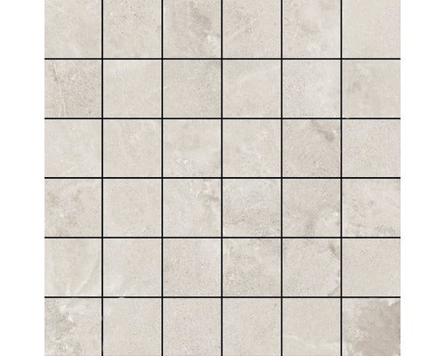 Quadratische Mosaikfliesen aus Steinzeug, Oberfläche matt