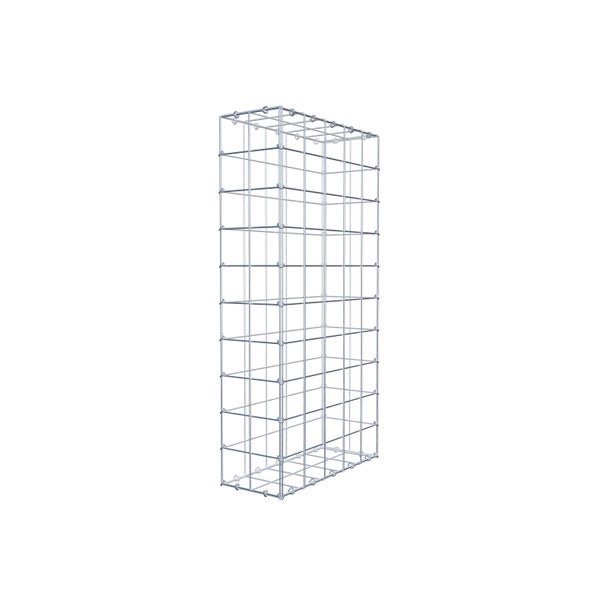 Gabione 100 cm x 50 cm x 20 cm (L x H x T), Maschenweite 10 cm x 10 cm, C-Ring