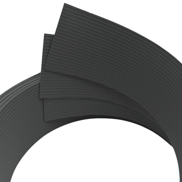 Geriffelte Gummilippe für verschiedene Anwendungen