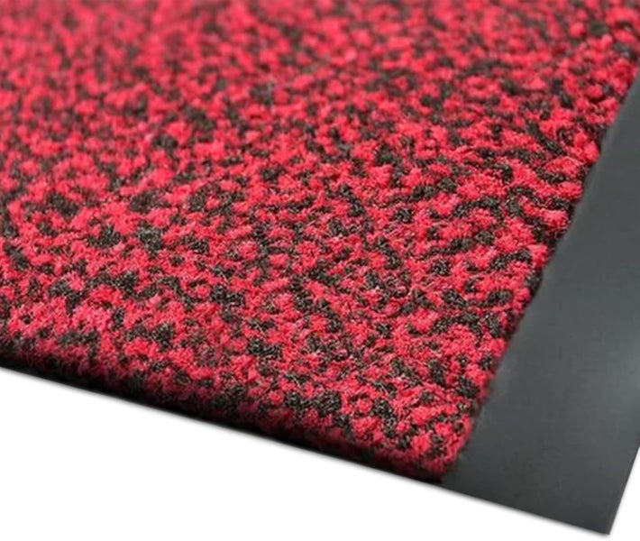 FLOORDIREKT Schmutzfangmatte SKY nach Maß - Breite 120 cm - Rot