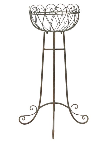 Pflanzsäule aus Metall