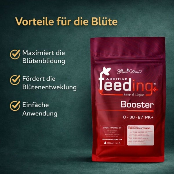 Green House Feeding Booster Zusatzstoff für die Blüte