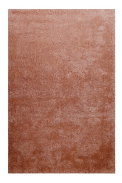 Teppich cognacfarben Hochflor Pisa  Homie Living 120x170 cm