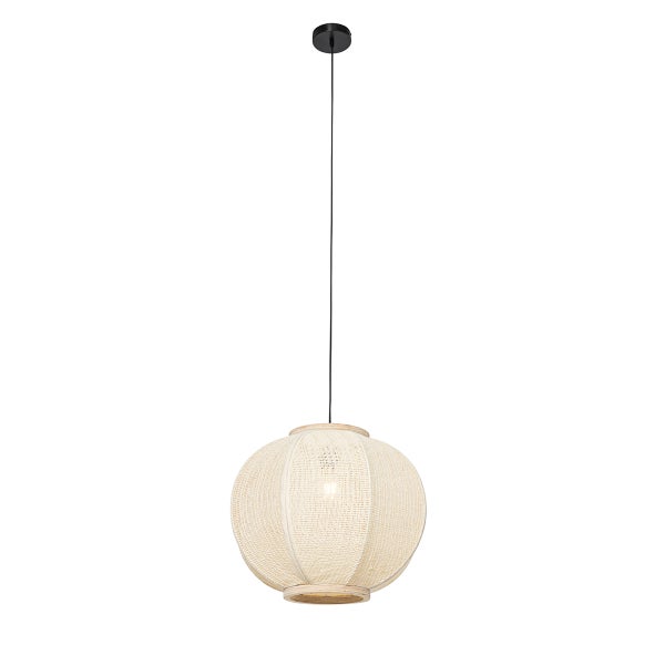Orientalische Hängelampe natur 48 cm - Rob