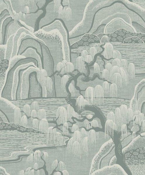 Tapete mit Landschaftsmotiv