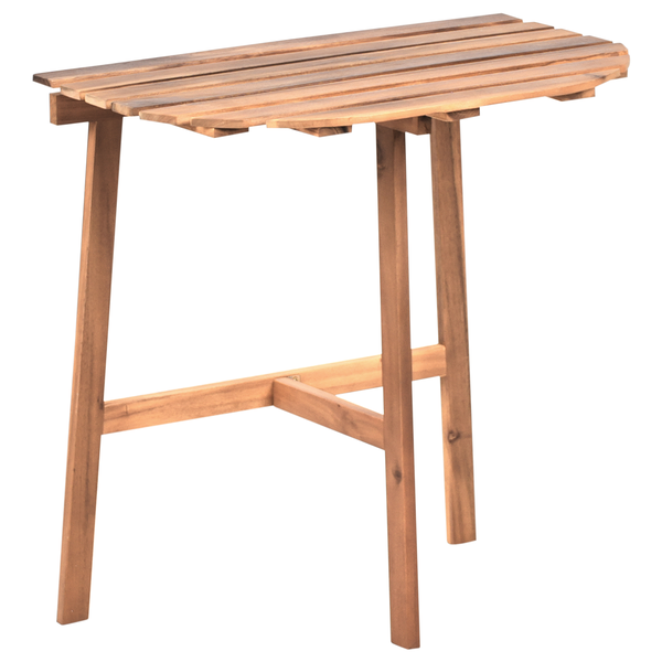 Outdoor Bistrotisch OSIGO 44 cm 70 cm Akazienholz Braun