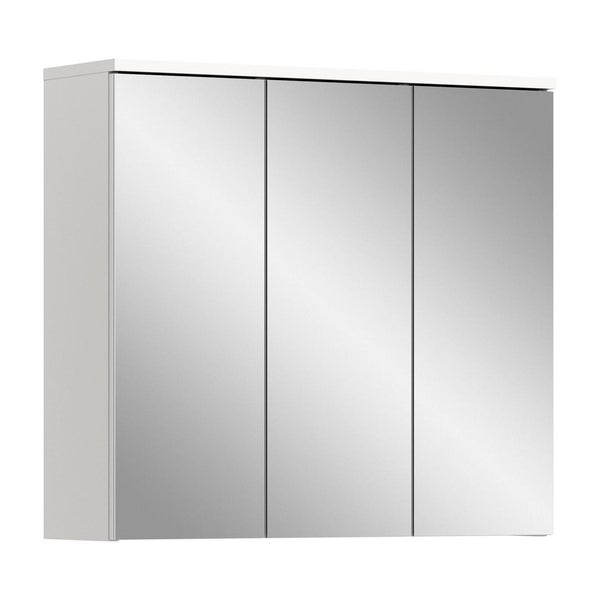 Mood Spiegelschrank Bad 3 Türen weiß. 65 X 20 X 60 cm