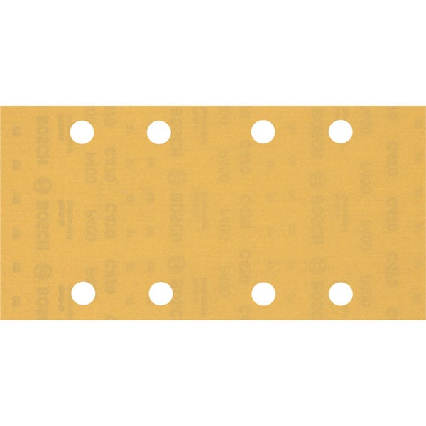 Bosch 50x Expert C470 Schleifpapier mit 8 Löchern für Schwingschleifer 93 x 186 mm G 400 - 2608900941
