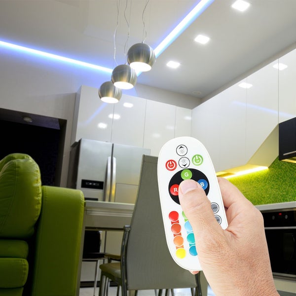 V-TAC VT-2472 - LED-Leuchtbänder - 72Watt - Infrarot-Steuerung - Fernbedienung mit 24 Tasten -