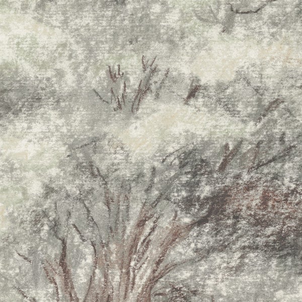 Tapete mit Baumzeichnung