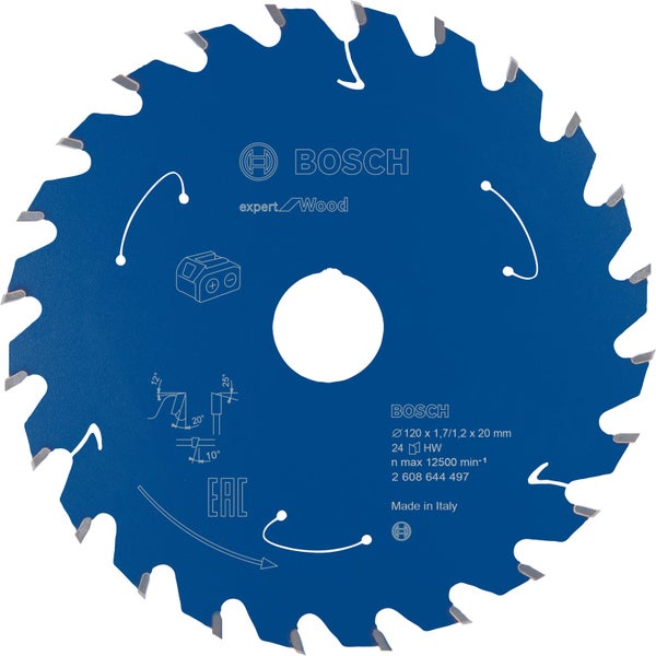 Bosch Expert Wood Kreissägeblatt, 120 Millimeter