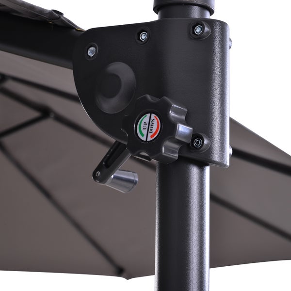 Hängelampe mit runder Form, schwarzer Oberfläche und goldfarbenem, perforiertem Schirm