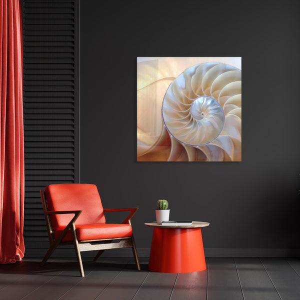 Canvas-Akustikbild mit sehr guten Schallabsorptions-Eigenschaften für eine gute Raumakustik 70x70cm AB00046