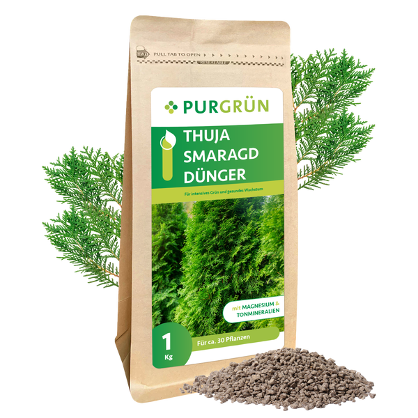 Purgrün Thuja-Smaragd-Dünger 1 kg