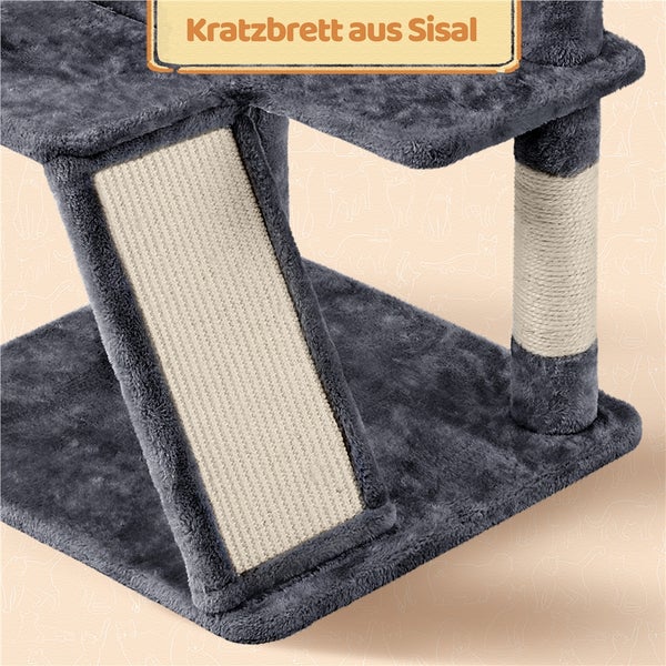 Kratzbaum mit Sisalkratzbrett