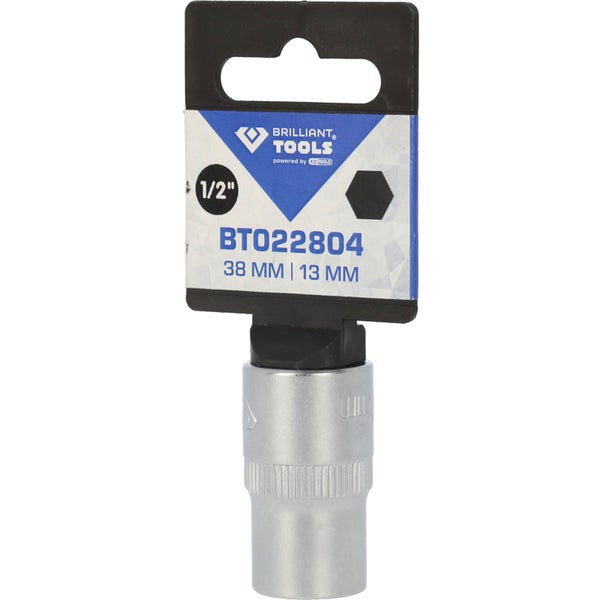 BRILLIANT TOOLS 1/2 Sechskant-Stecknuss 13 mm - BT022804