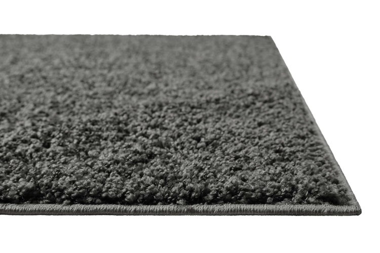 Teppich Anthrazit Hochflor Gino Homie Living 80x230 cm