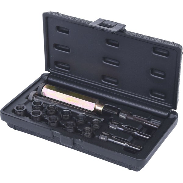 KS TOOLS THREADfix Reparatur-Satz M10x1 Glühkerzen,15tlg. - 150.5040