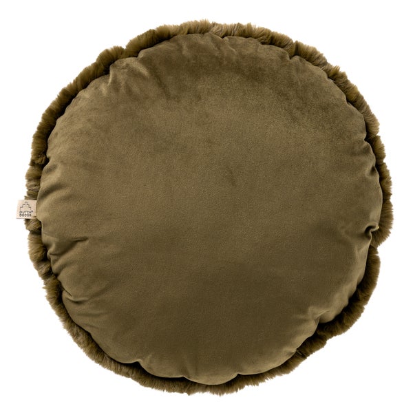ZAYA - Dekokissen 45 cm Military Olive - Grün