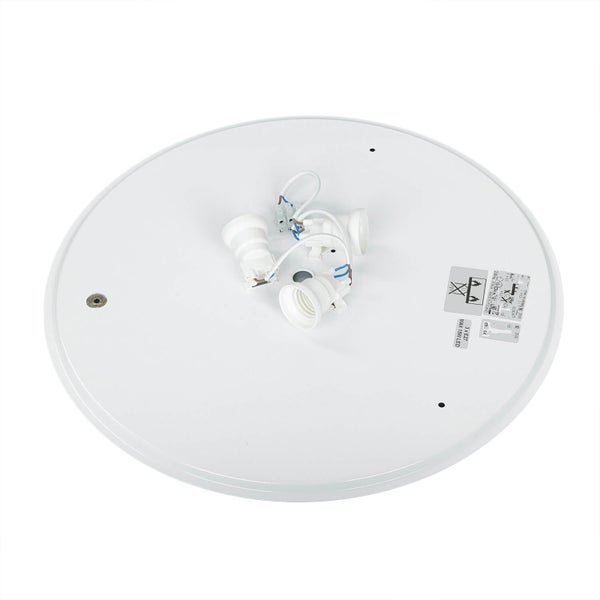 Runde Deckenleuchte mit drei E27 Fassungen