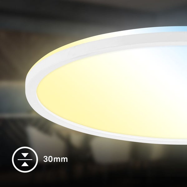 LED Panel LED Deckenleuchte Deckenlampe Dimmbar Fernbedienung CCT RBIC