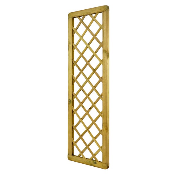 Holzspalier zur Gartendekoration und als Sichtschutz