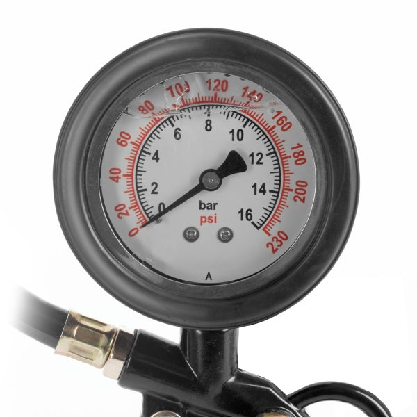 STAHLWERK Druckluft-Reifenfüllpistole DRA-161 ST Reifenfüller Manometer 0-16 Bar