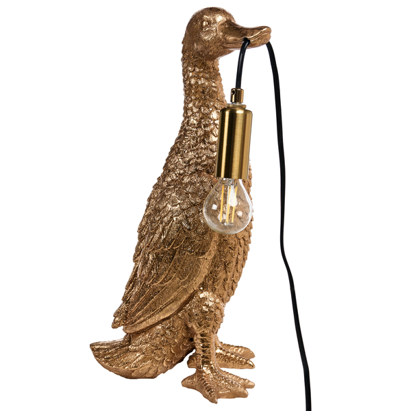 Tischlampe Ente ANATIS Gold