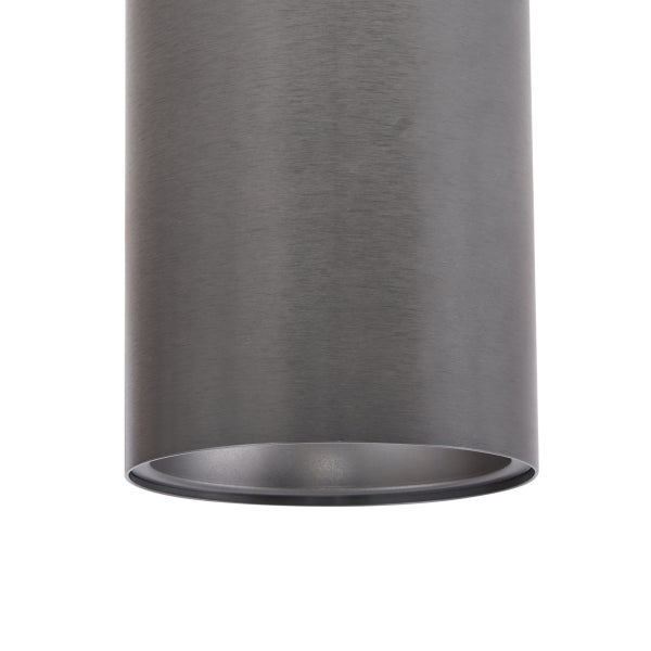 Moderner Einbaustrahler Gunmetal GU10 50mm - Deep